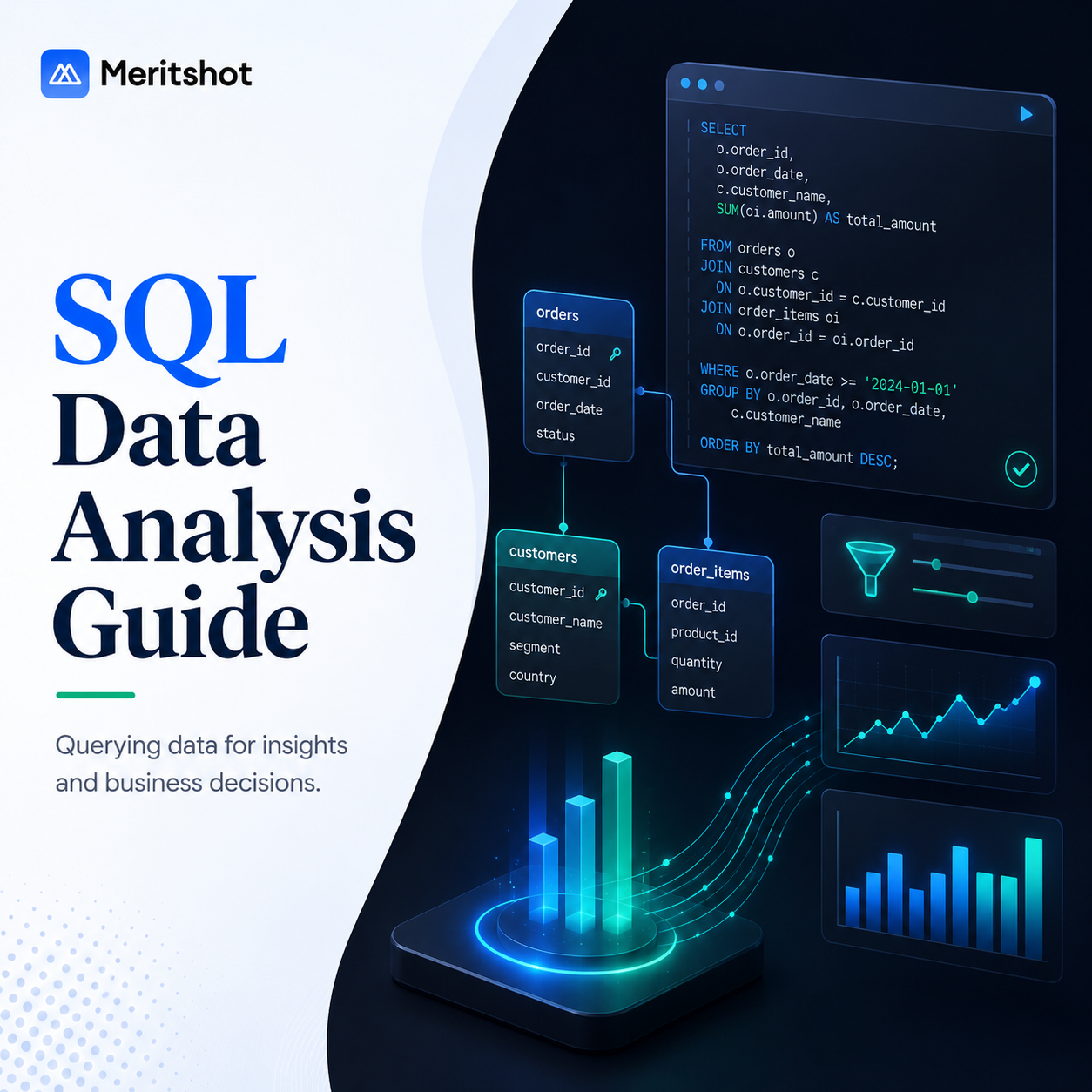 SQL for Data Analysis: From Basics to Advanced Queries | Meritshot Blog